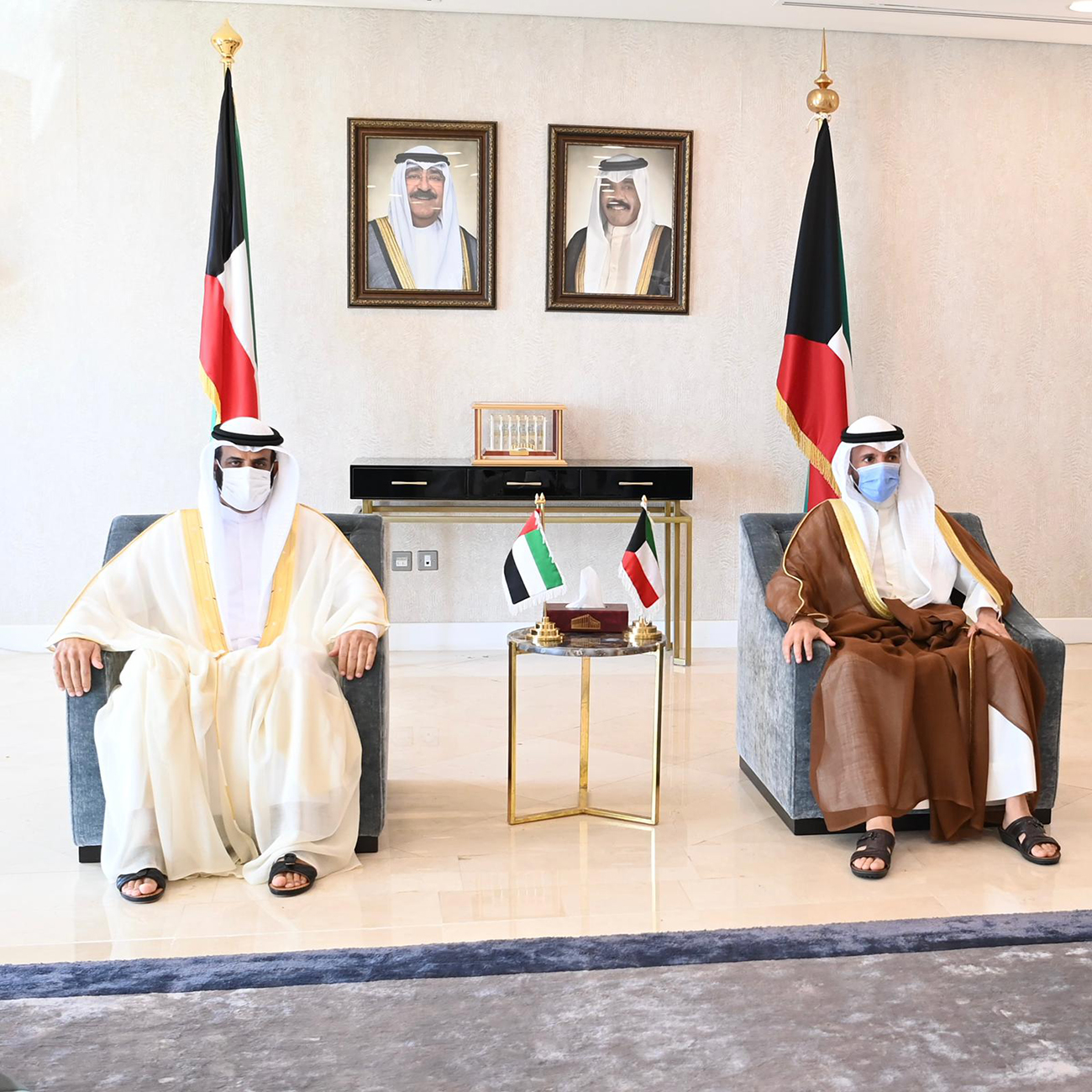 National Assembly Speaker receives The First Deputy Speaker of the Federal National Council of the United Arab Emirates