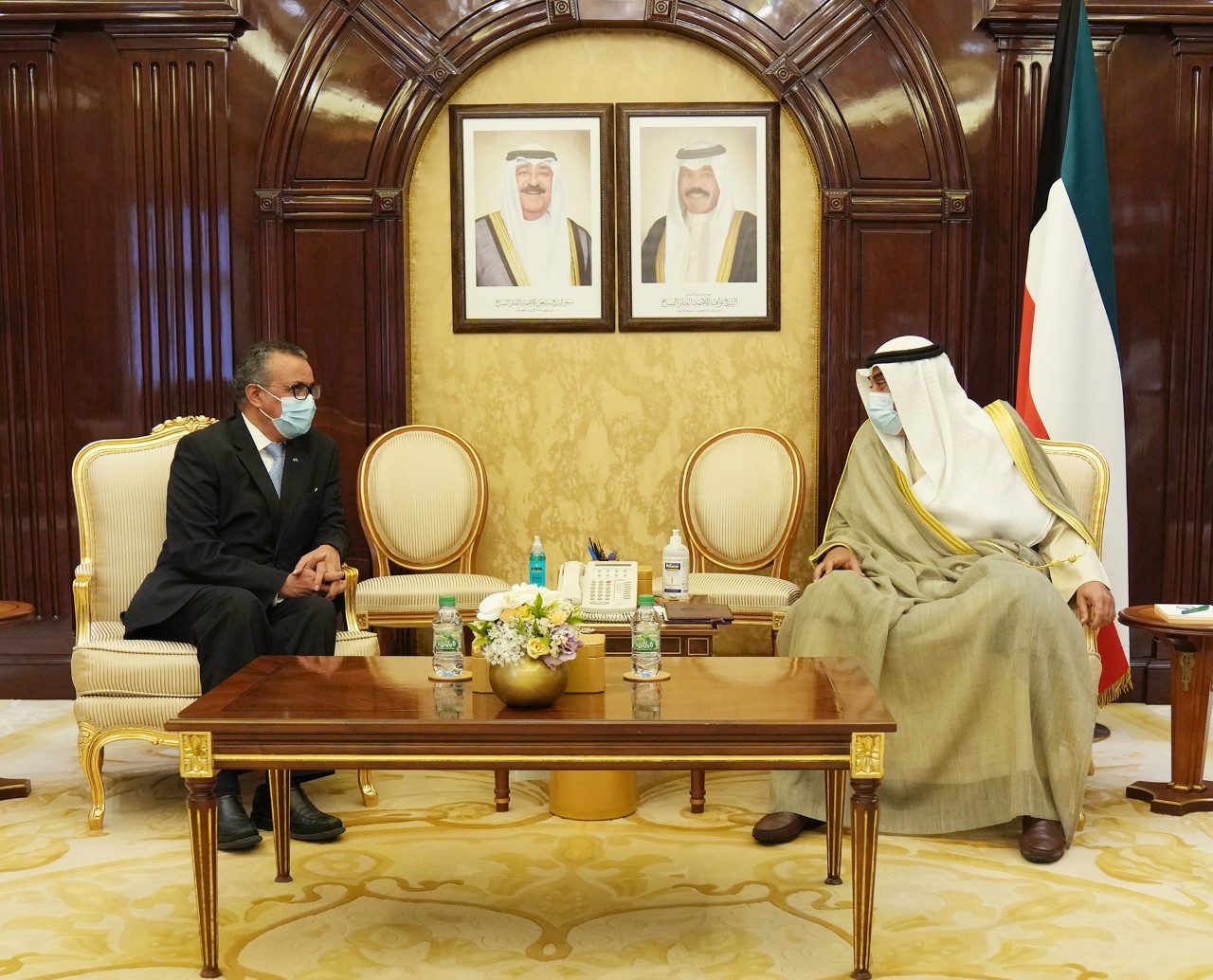 His Highness the Prime Minister receives The Director General of the World Health Organization