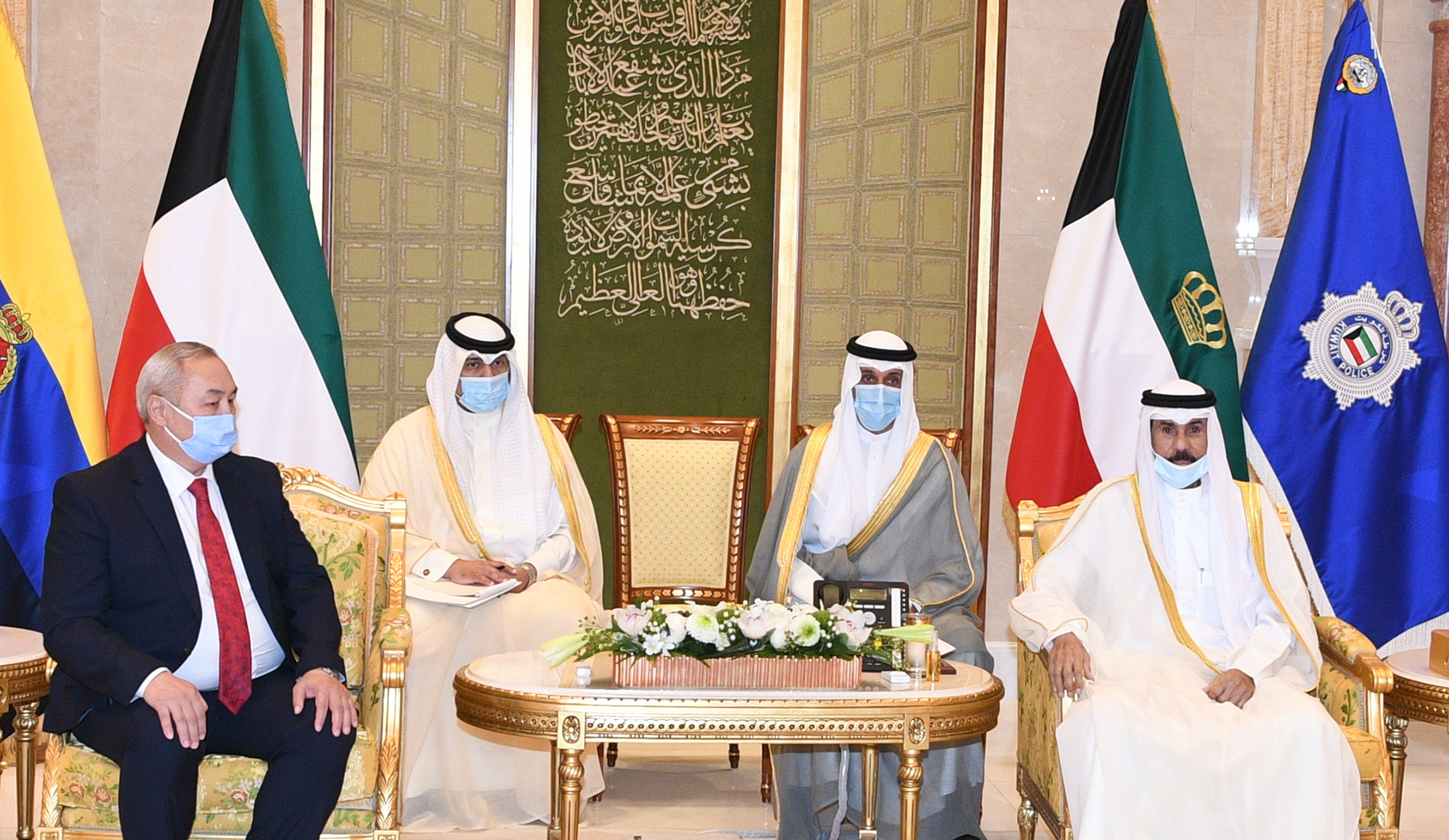 HH the Amir received newly-assigned ambassador of Kyrgyzstan	