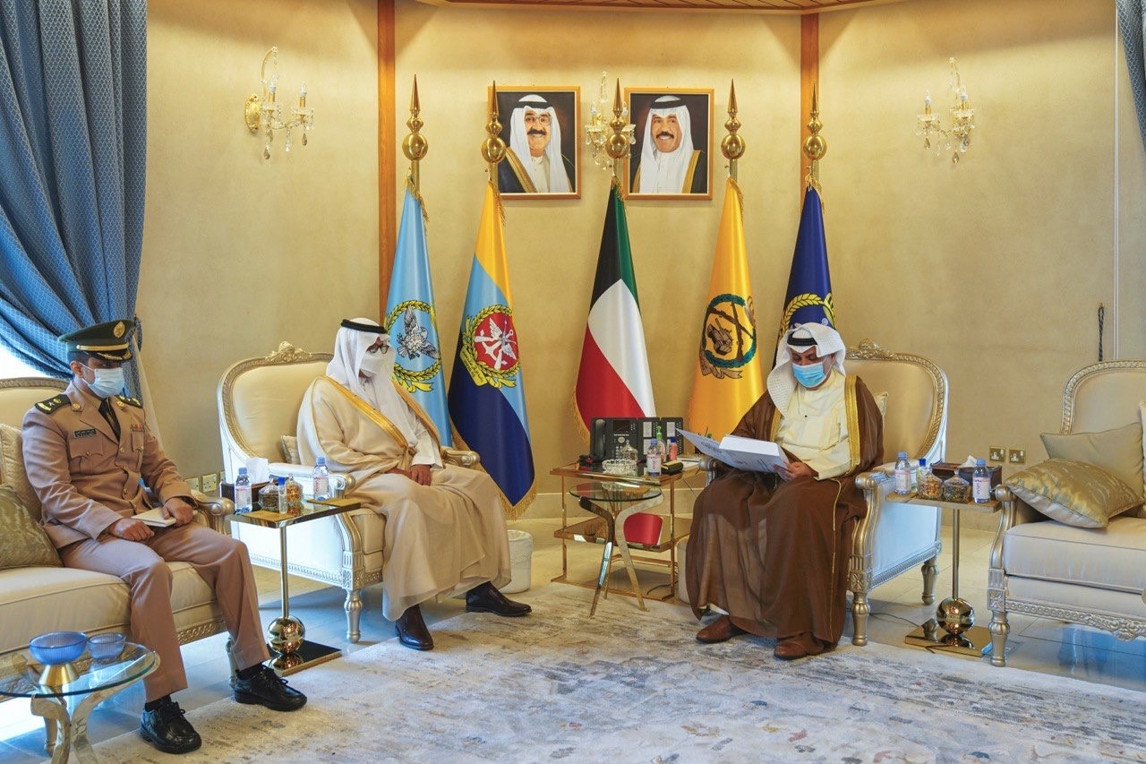 Minister of Defense received a letter from Saudi Crown Prince