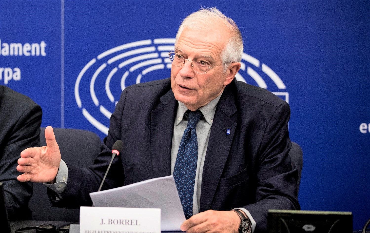 Le haut représentant pour les Affaires étrangères et la Politique de sécurité, Josep Borrell.