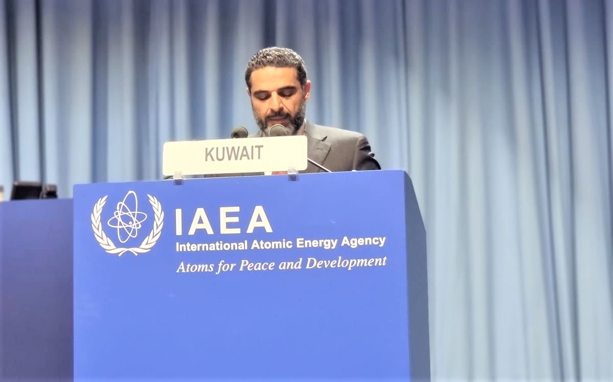 Le représentant permanent adjoint du Koweït auprès des organisations internationales à Vienne, le conseiller Abdellah Al-Obeidi