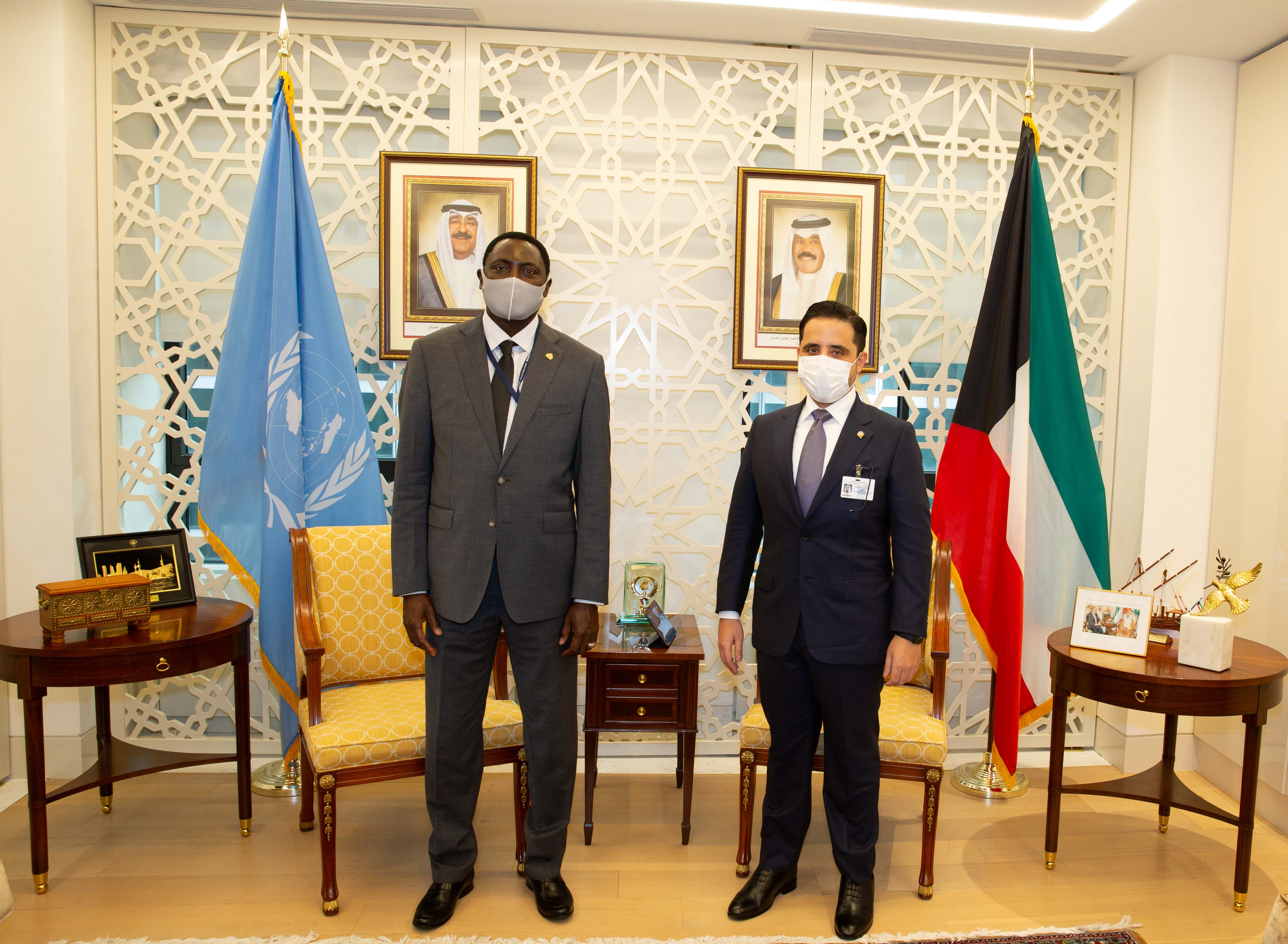 وزير الخارجية يلتقي نظيره الغامبي على هامش أعمال الدورة ال76 للجمعية العامة للأمم المتحدة
