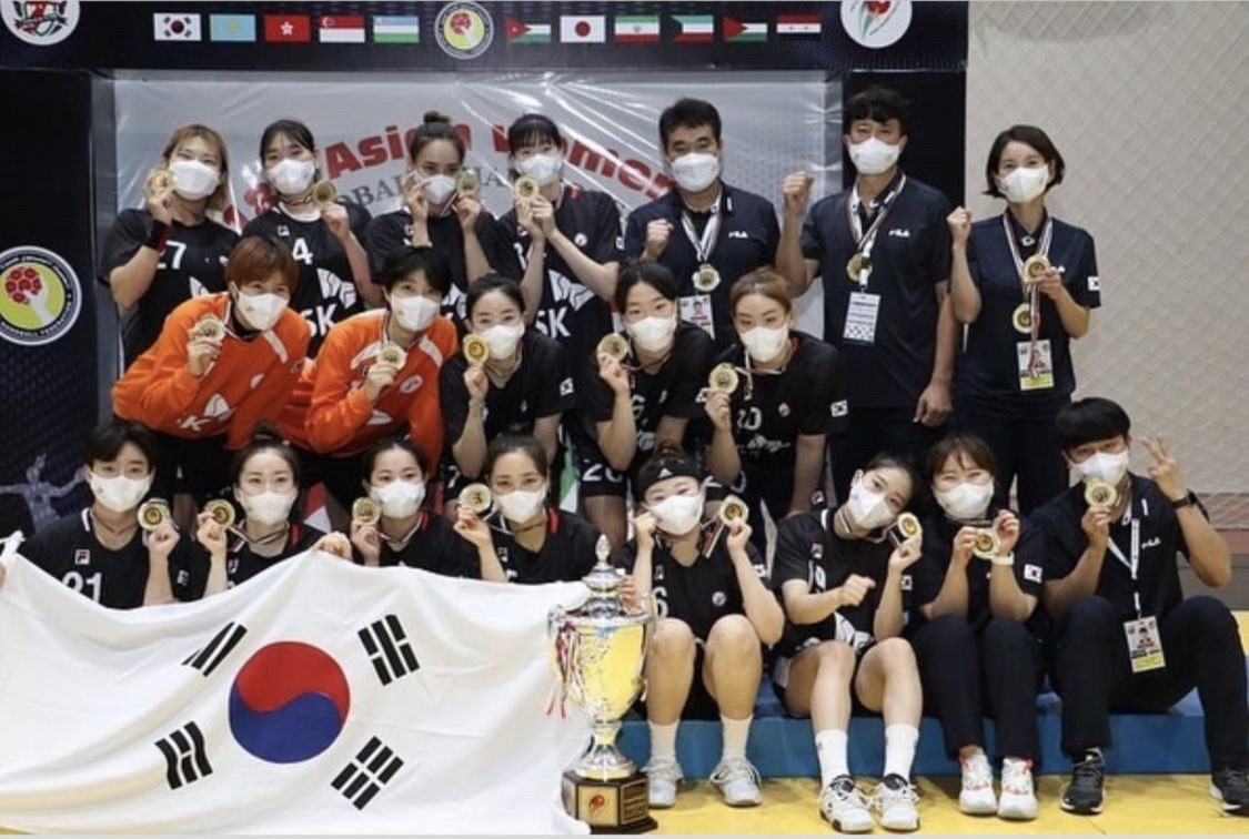 منتخب كوريا يحصد لقب البطولة الاسيوية ال18 لكرة اليد للسيدات