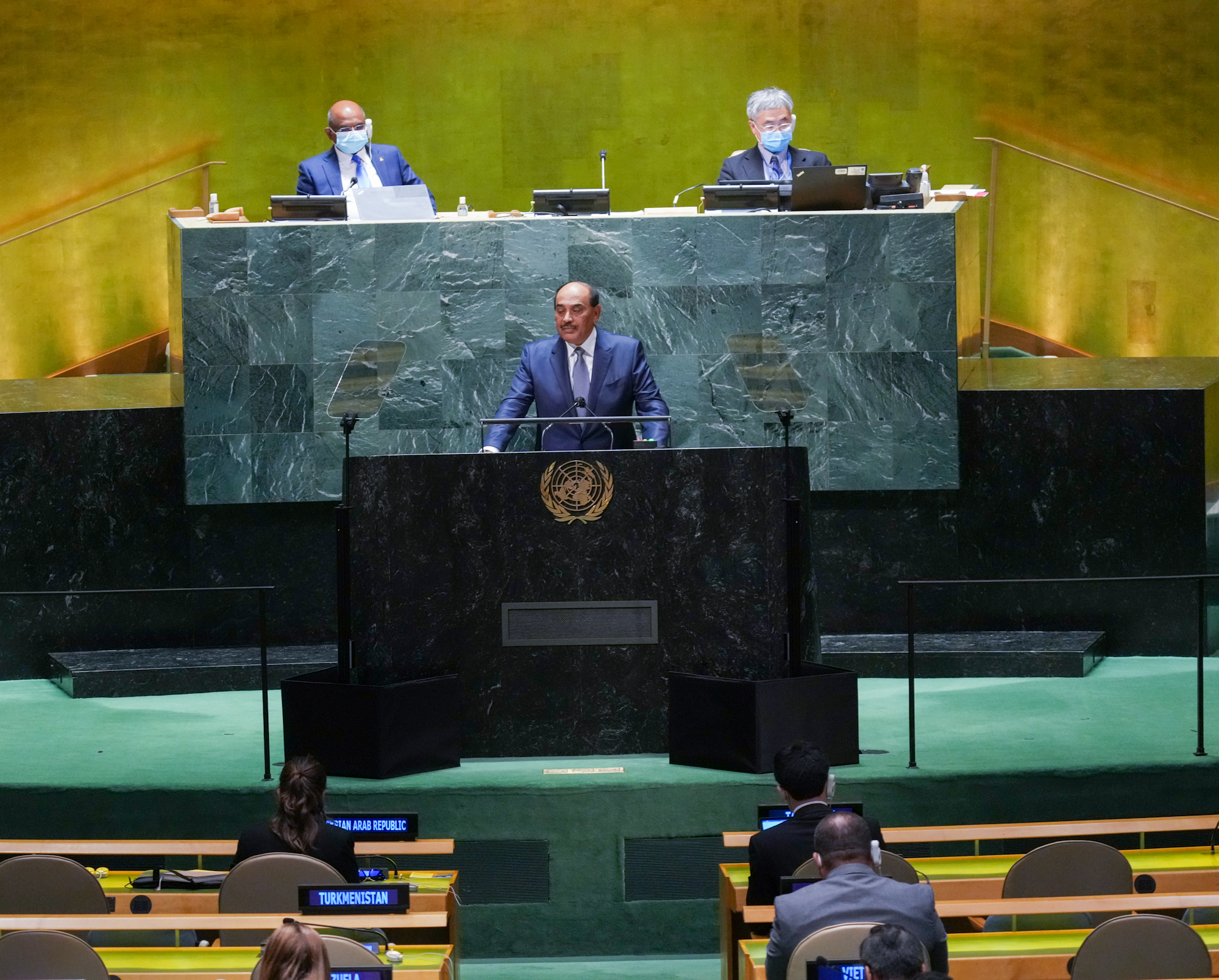 كلمة دولة الكويت امام الدورة ال76 للجمعية العامة للامم المتحدة