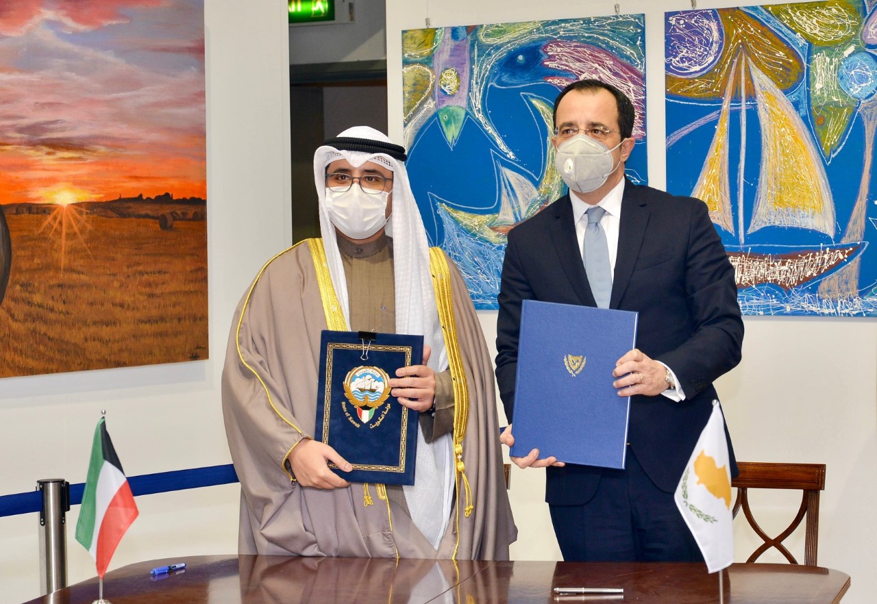 Kuwait, Cyprus sign MoUs in Nicosia