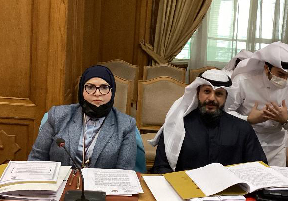كبير الاختصاصيين الماليين ورئيس قسم الاتفاقيات الضريبية بالانابة بوزارة المالية الكويتية حنان جاولي
