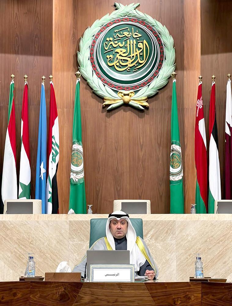 مندوب الكويت الدائم لدى جامعة الدول العربية السفير احمد البكر