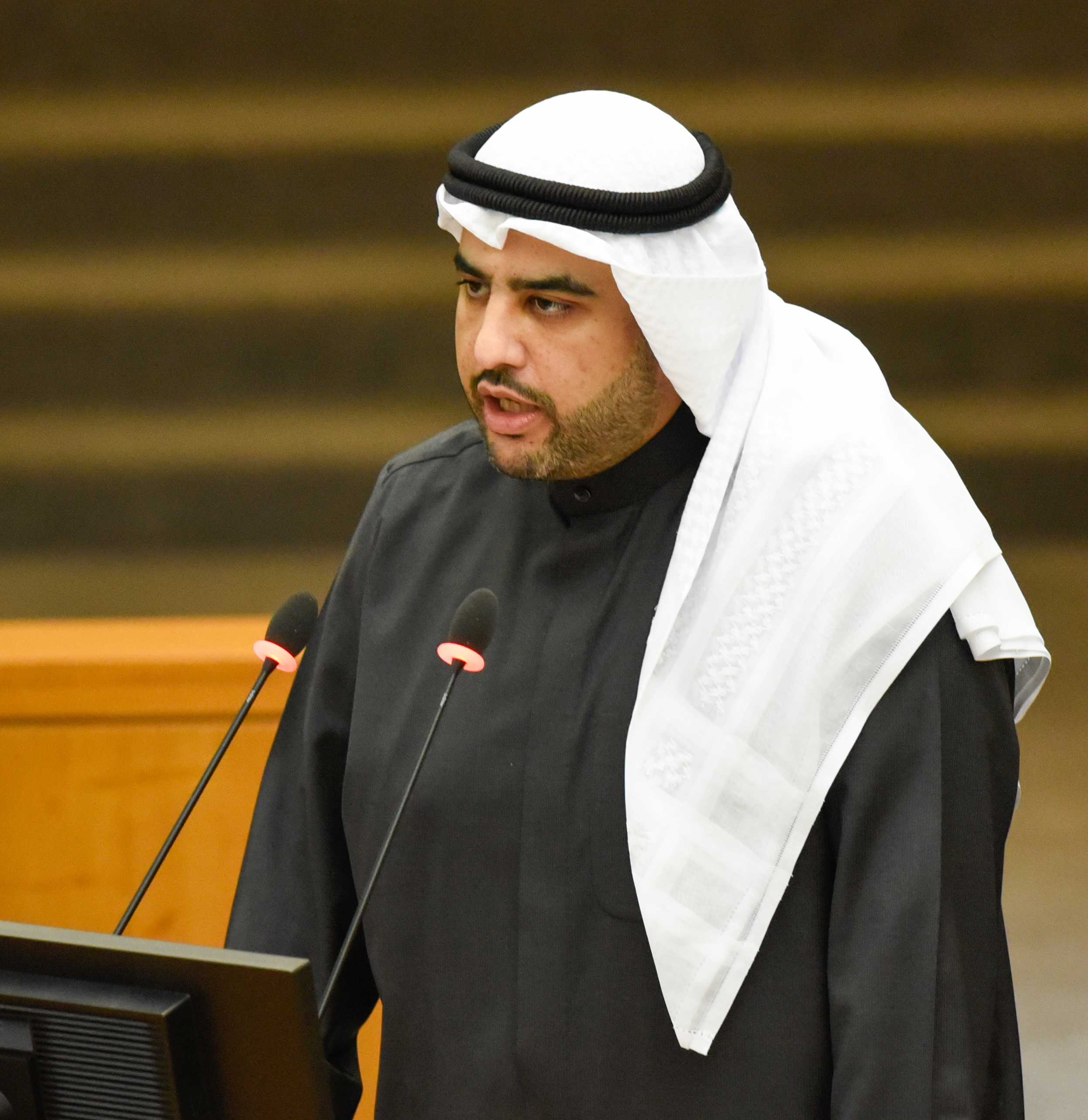 Kuwaiti Minister of Finance and Minister of State for Economic Affairs and Investment Abdulwahab Al-Rushaid