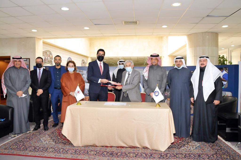 Kuwait Crescent Society signed a cooperation-medical agreement with the ICRS 