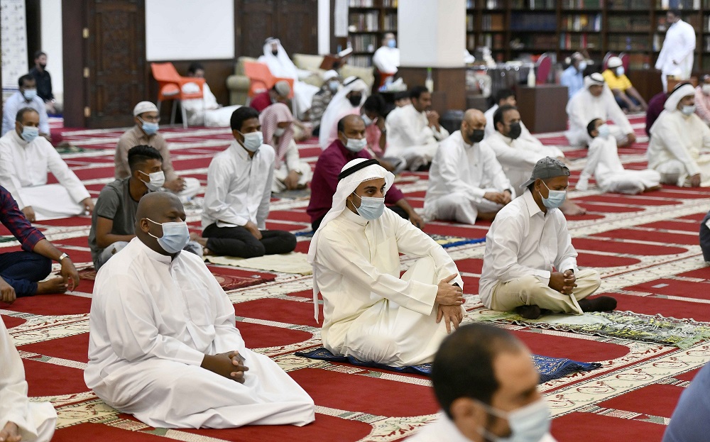 عودة التباعد بين المصلين في مساجد البلاد ابتداء من يوم غد الجمعة