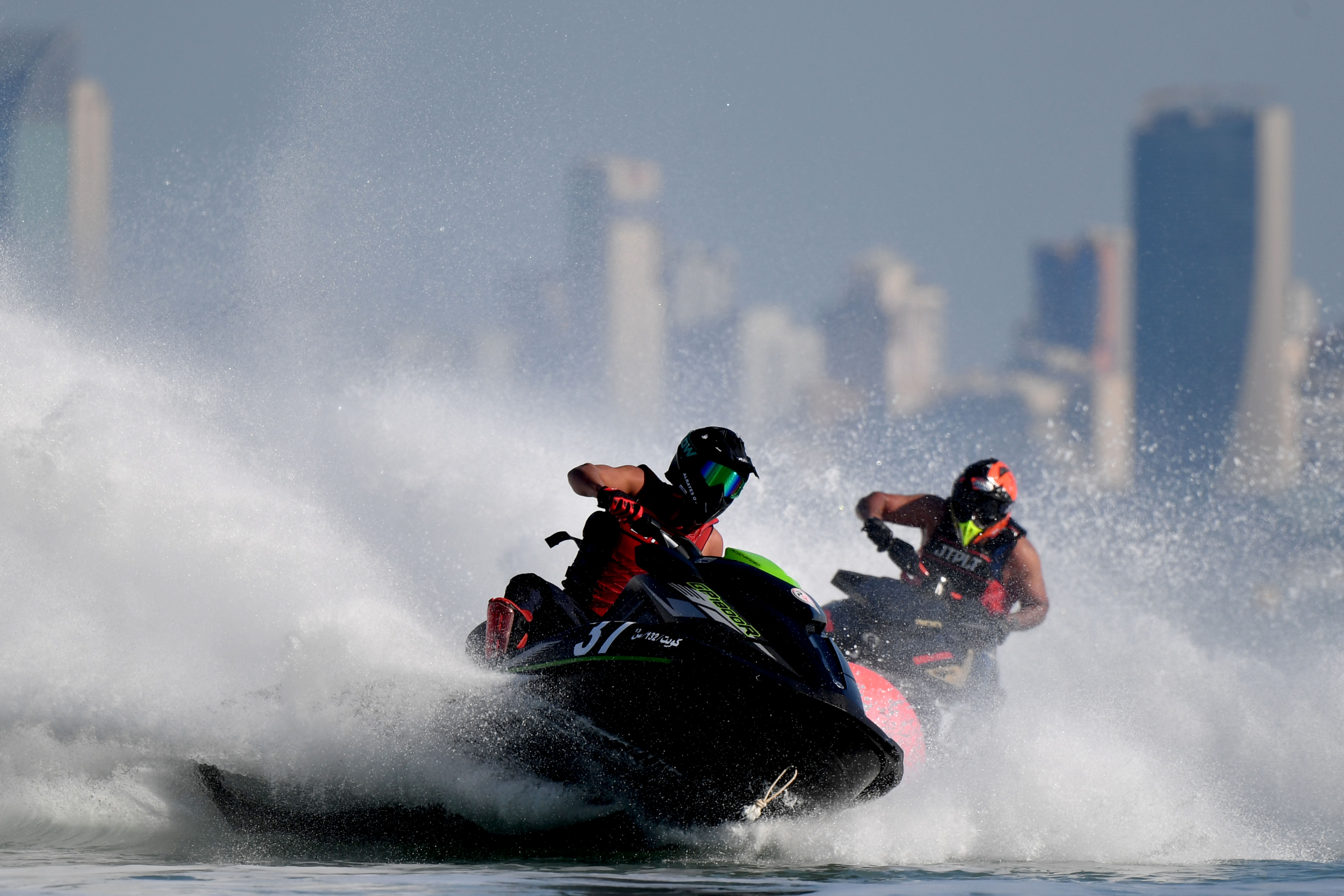 KUNA Three racers proclaimed Kuwait aquabike champions