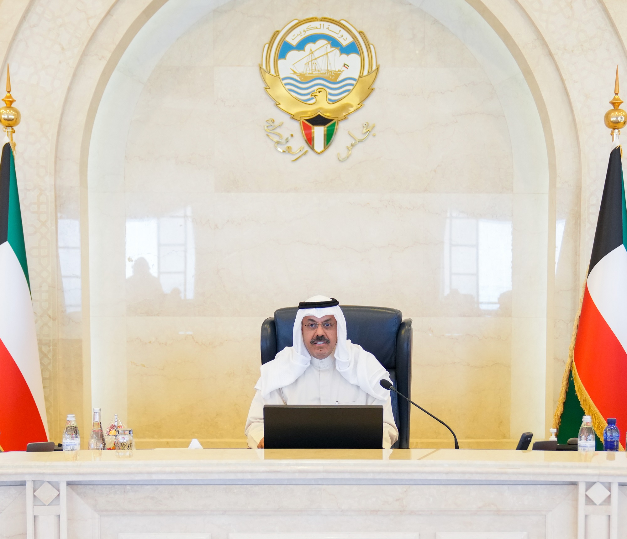 Le Premier ministre, Son Altesse Cheikh Ahmad Nawaf Al-Ahmad Al-Sabah