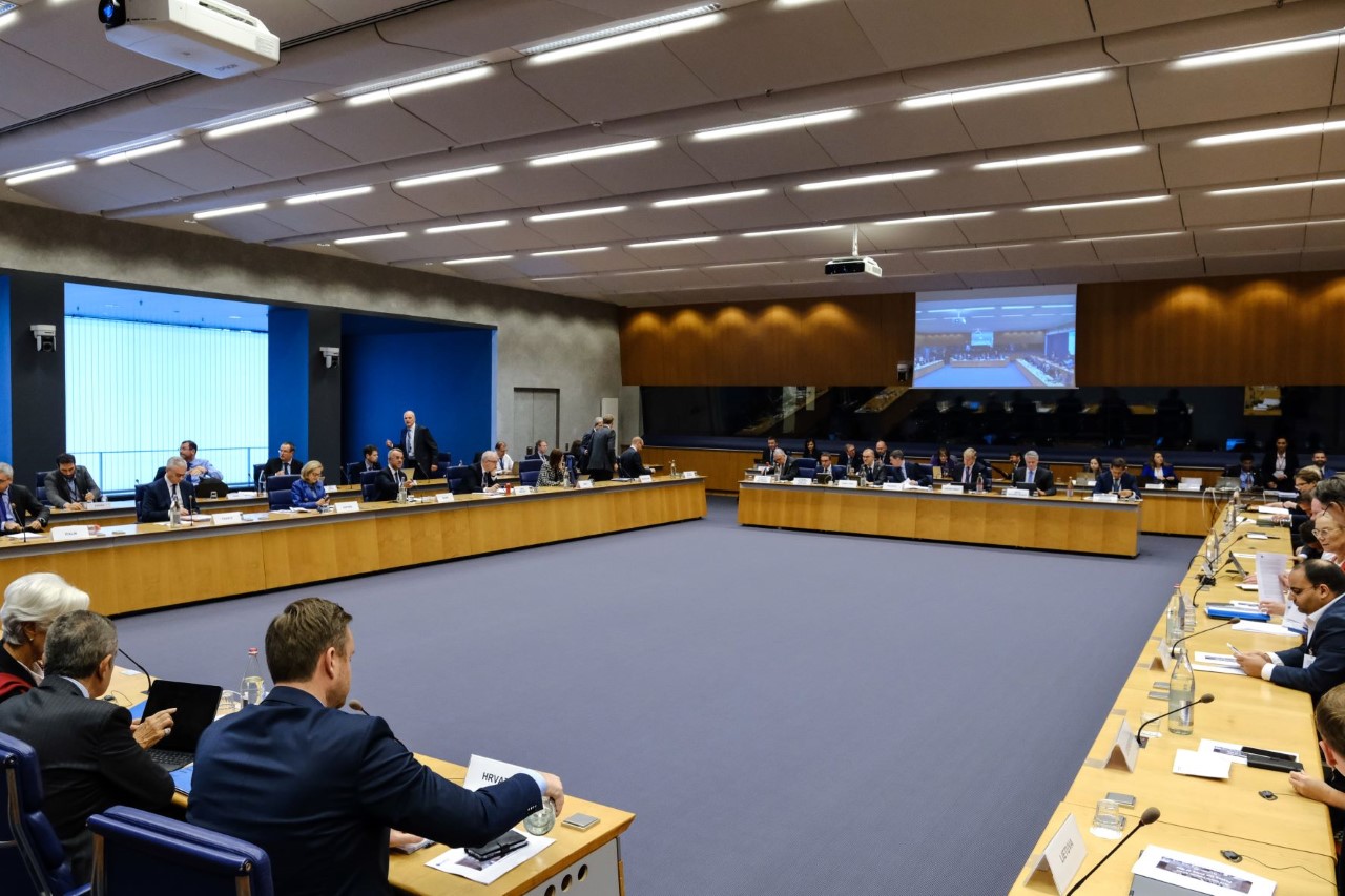 Eurogroup meeting in Luxembourg
