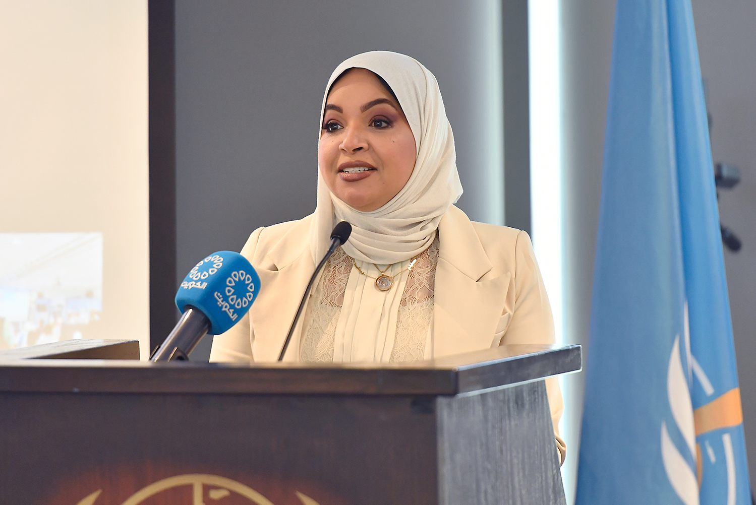 Assistant undersecretary for medical services Dr. Fatma Al-Najjar