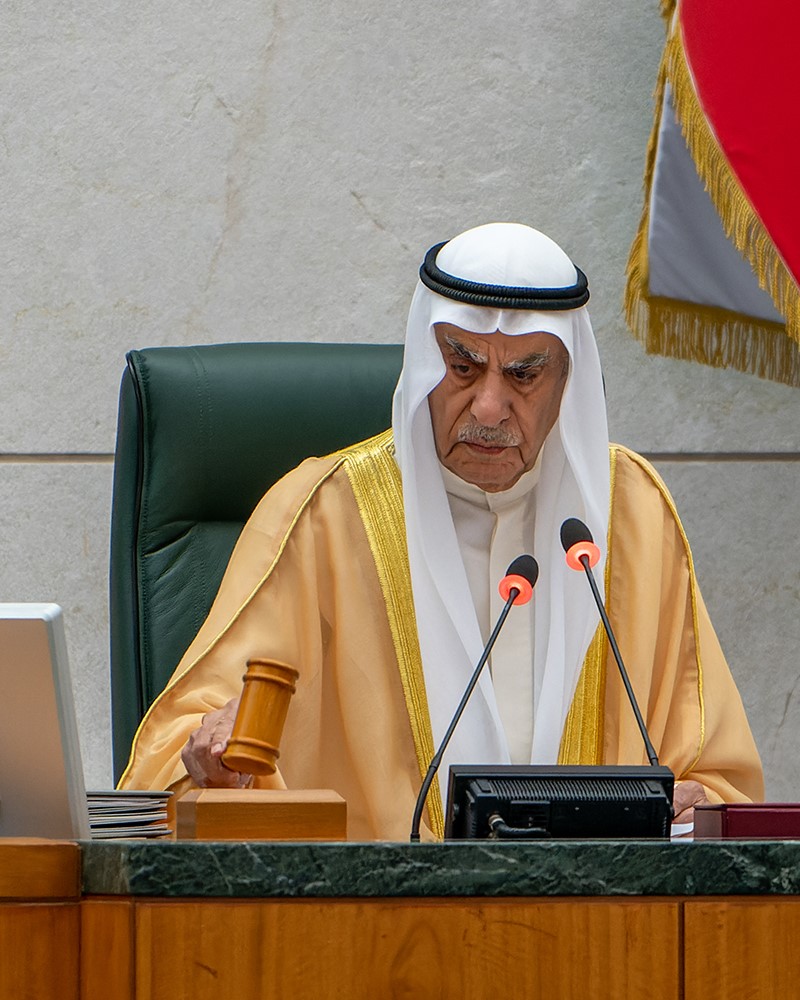 رئيس مجلس الأمة أحمد السعدون يفتتح جلسة المجلس التكميلية