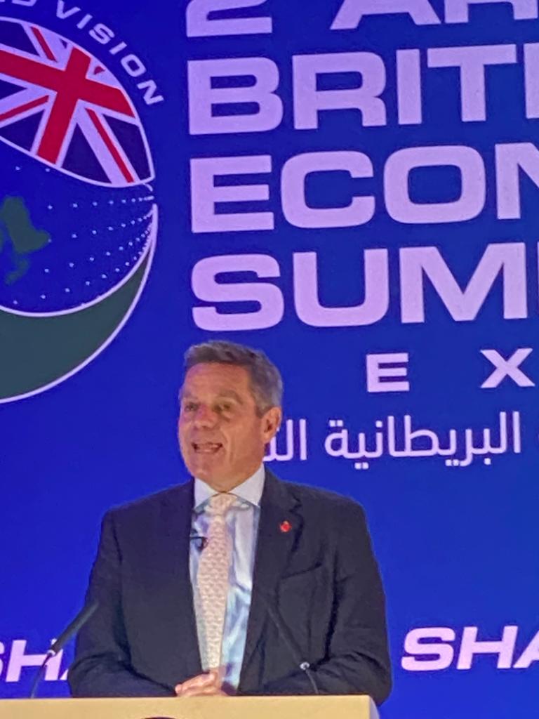 Britain's Trade Commissioner for the Middle East Simon Penney