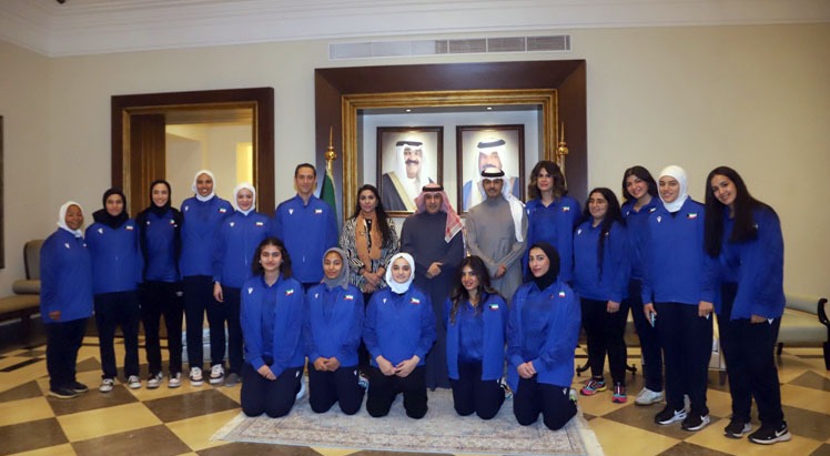 Kuwaiti women's volleyball team