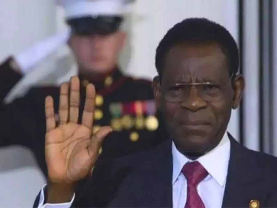 Equatorial Guinea's President Teodoro Obiang Nguema