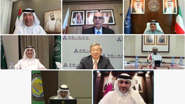 محافظو البنوك المركزية الخليجية والصين يعتمدون خطة العمل المشتركة بين البنوك المركزية الخليجية وبنك الشعب الصيني