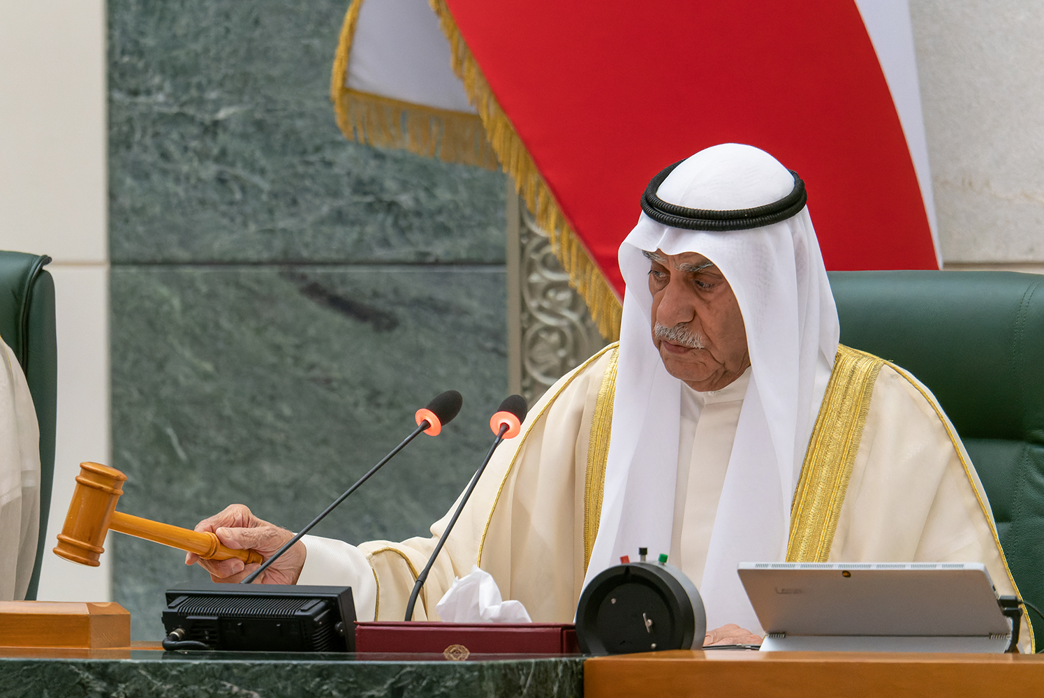 رئيس مجلس الأمة أحمد السعدون يفتتح الجلسة العادية