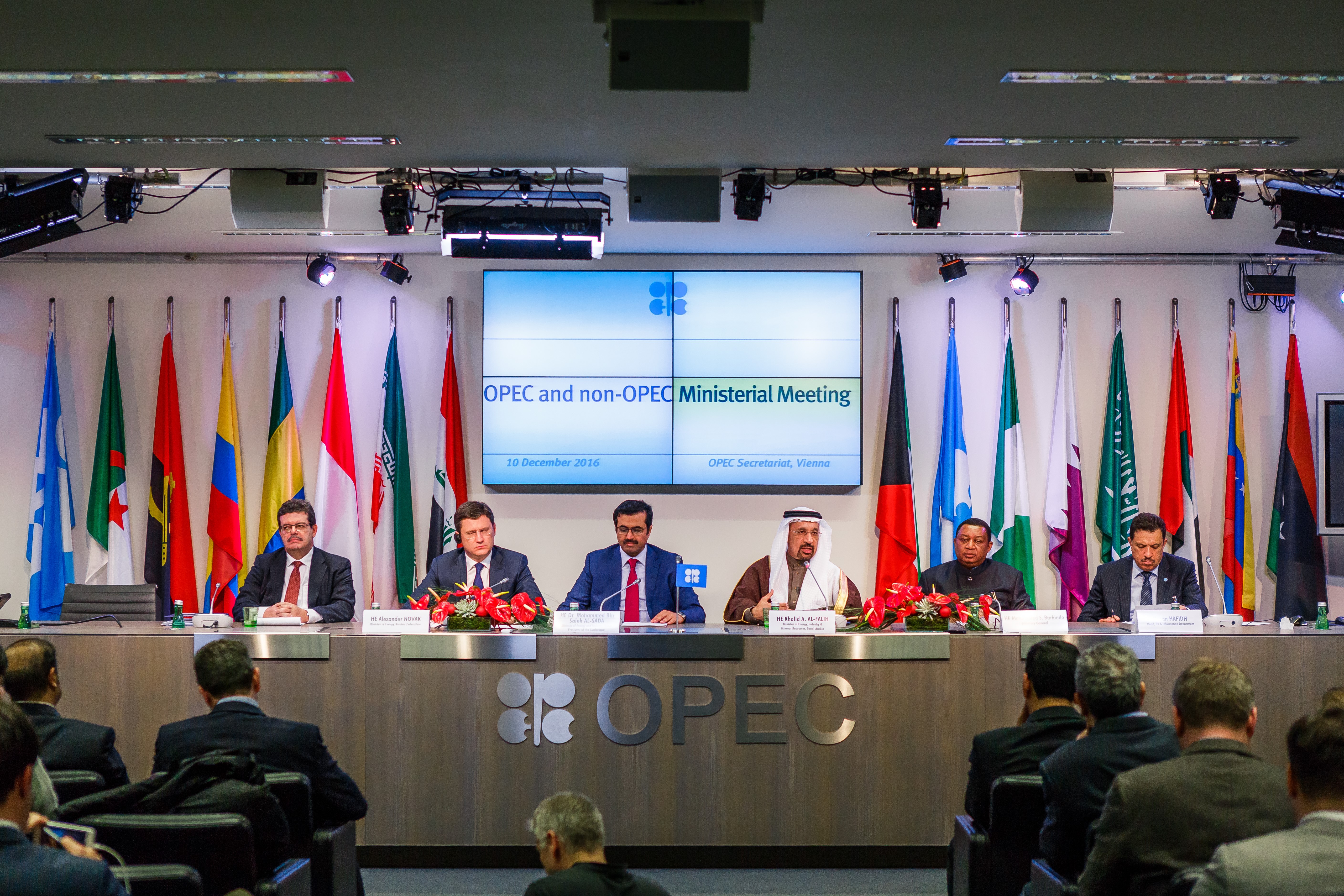 OPEC and non-OPEC oil-producing ministerial meeting