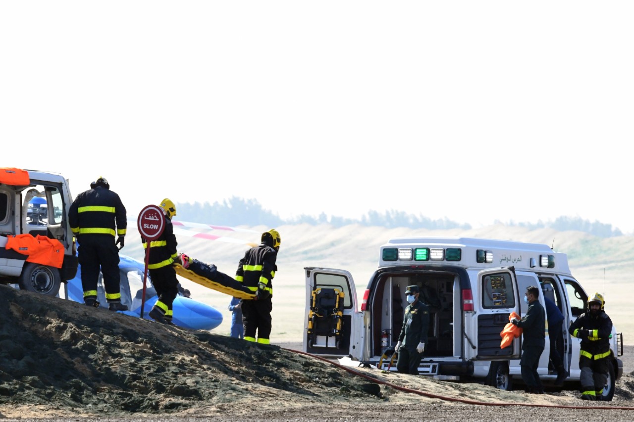 33 of governmental bodies participate in the drill