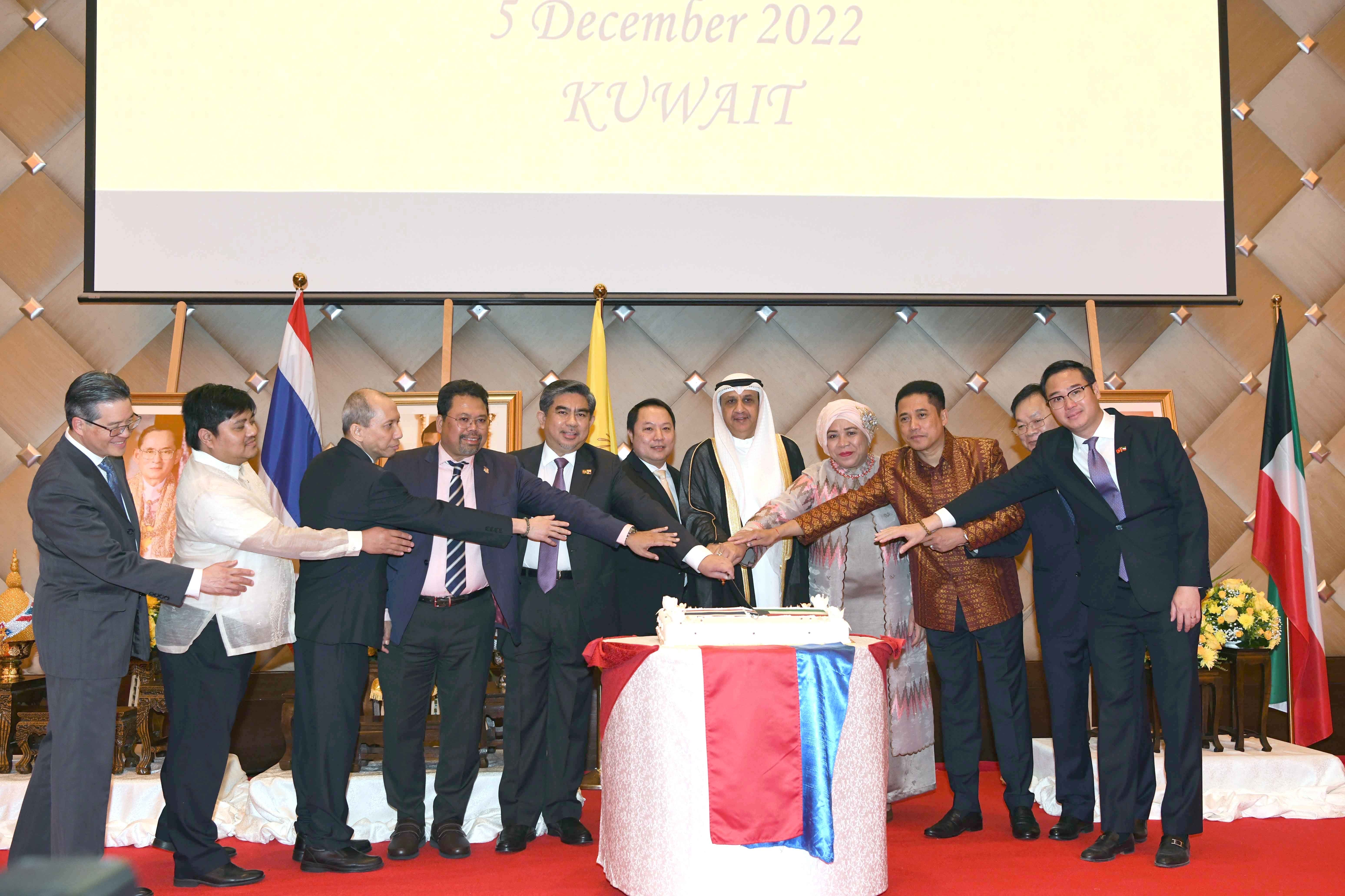 Reception held by Thailand Embassy in Kuwait on its National Day