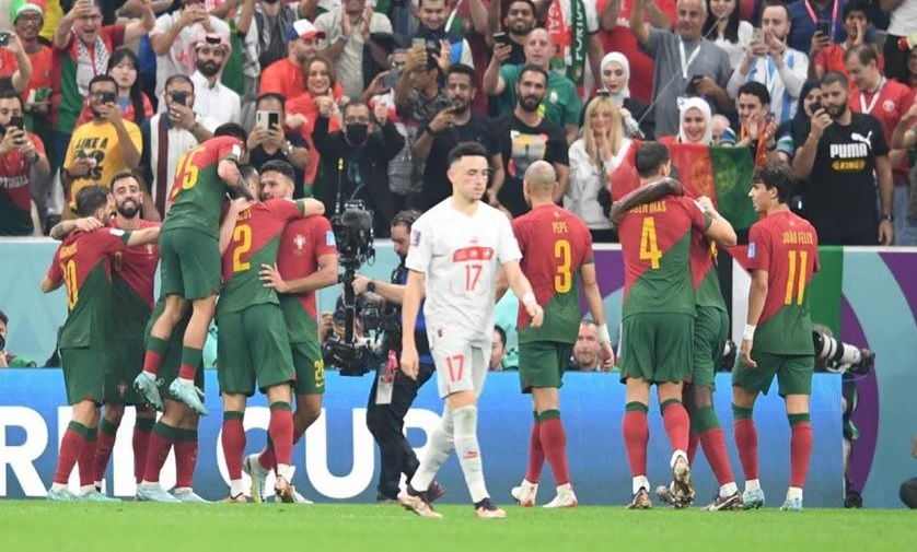 Portuguese reach a World Cup quarterfinal