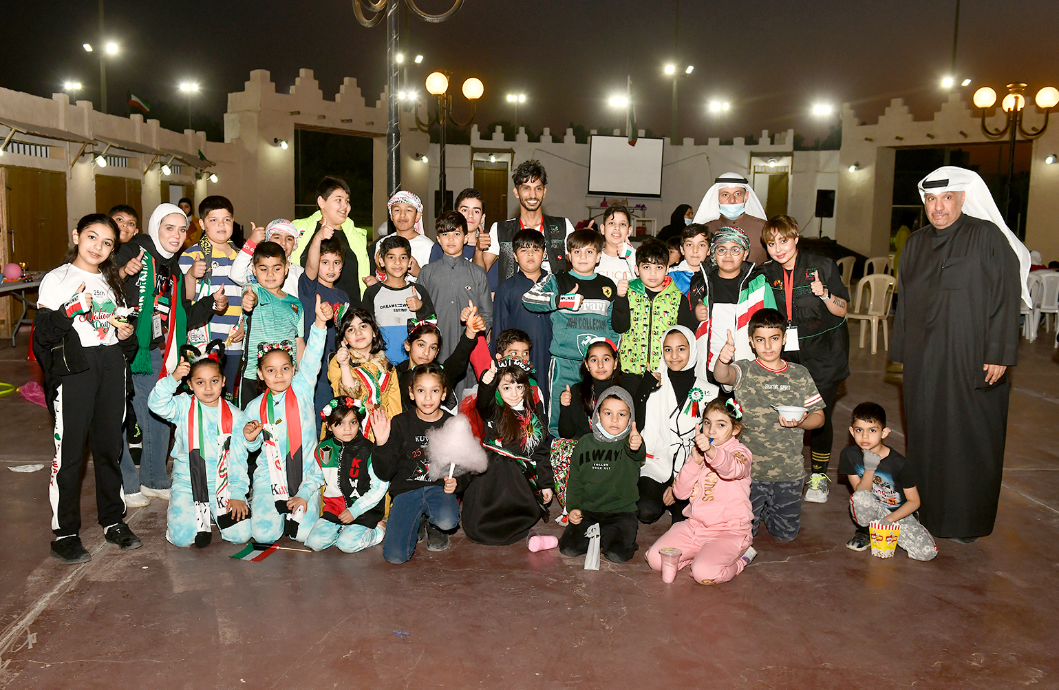 Academy of Voluntary Work celebrates Kuwait's national days