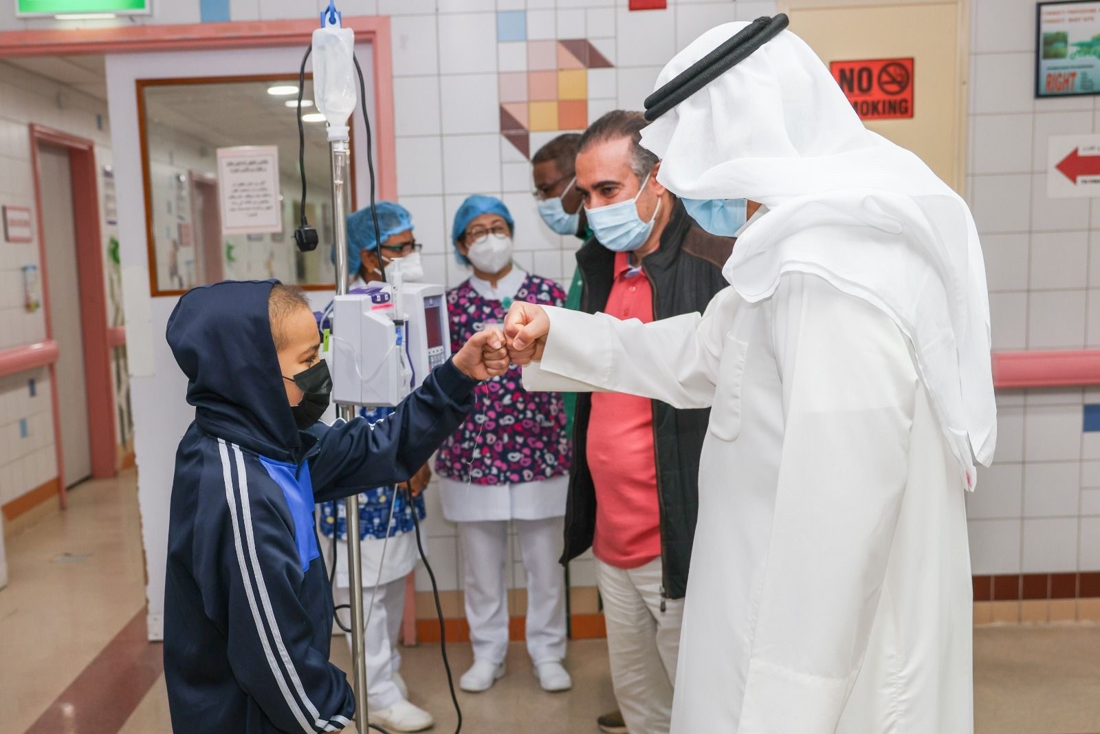 Minister of Health during his visit to health facilities in Al-Sabah Specialized Medical District