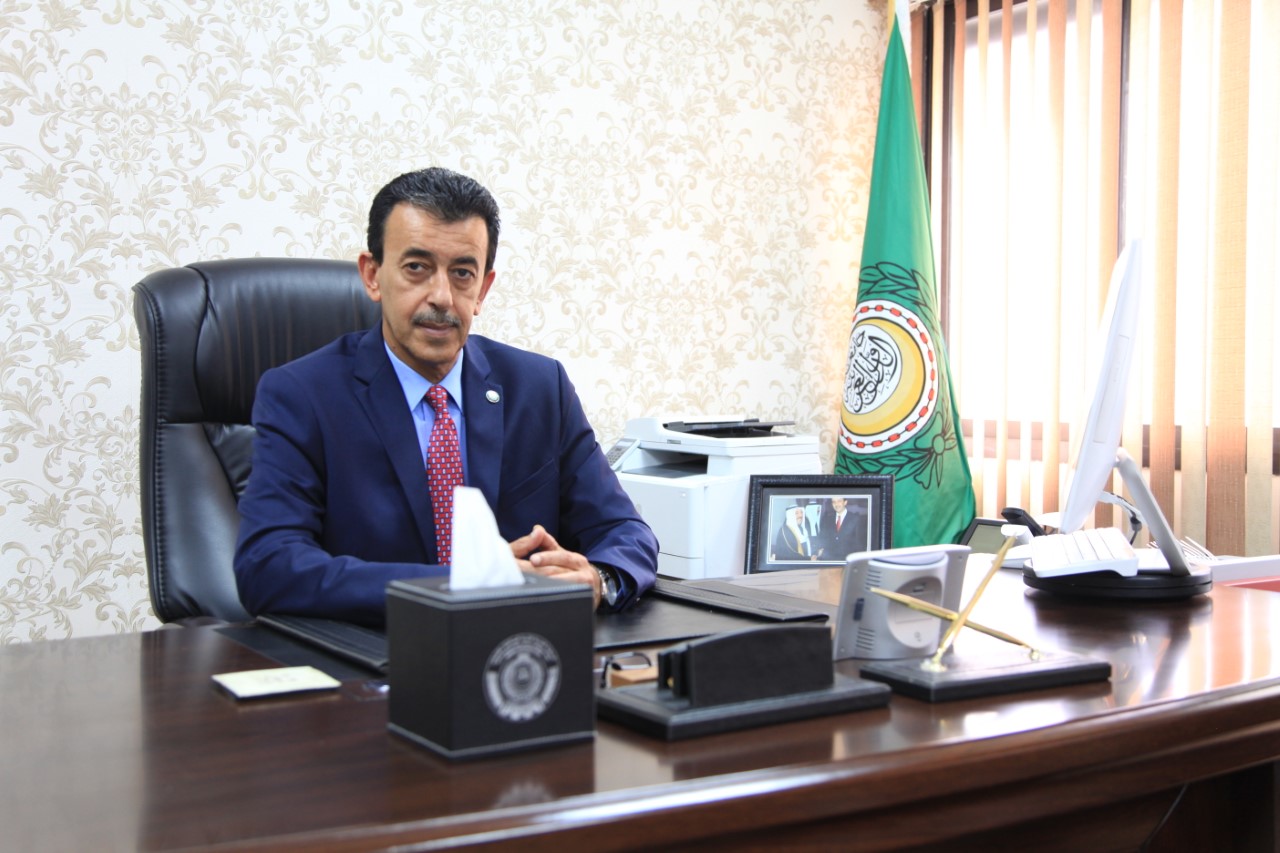 المدير العام للمنظمة العربية للتنمية الصناعية والتقييس والتعدين المهندس عادل الصقر
