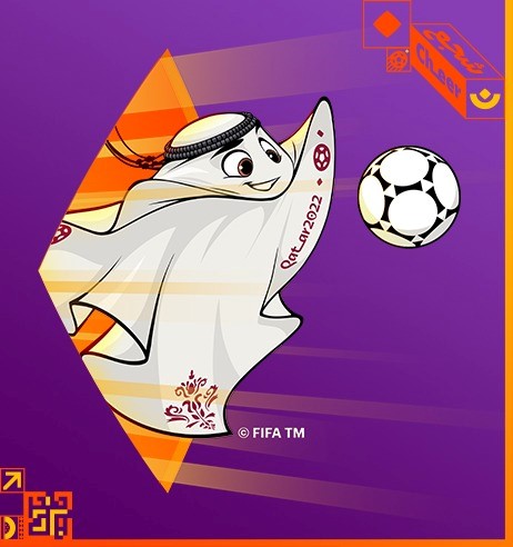 (لعيب) التعويذة الرسمية لبطولة كأس العالم فيفا قطر 2022
