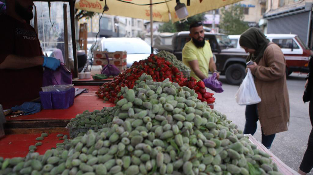سوق الخضار المركزي وسط رام الله