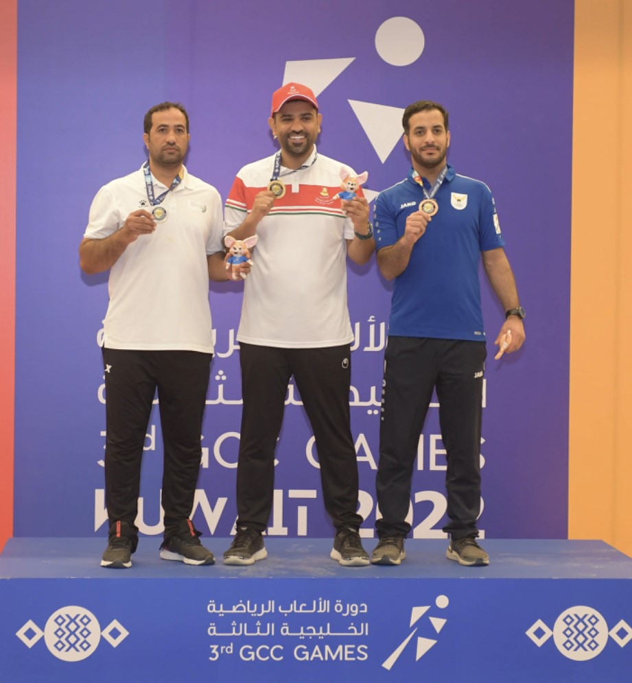 Kuwait shooter Al-Harbi claims bronze at GCC games