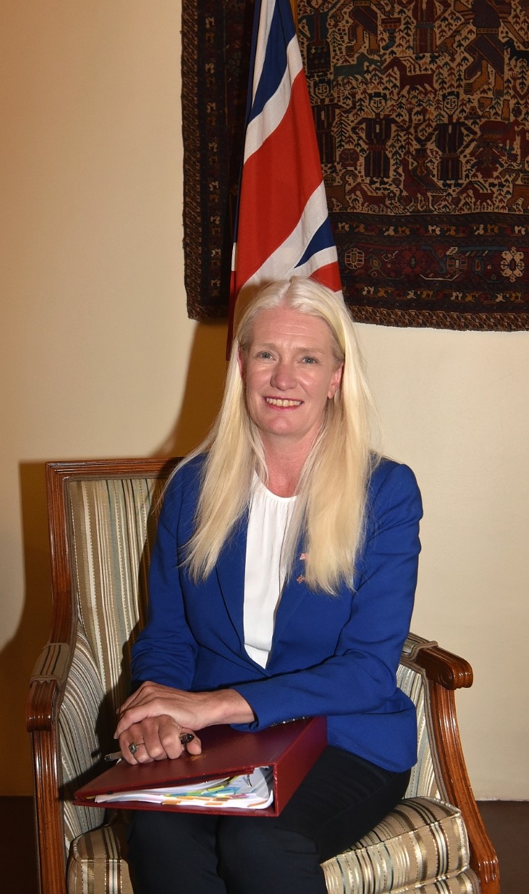 UK Minister for Asia and the Middle East Amanda Milling