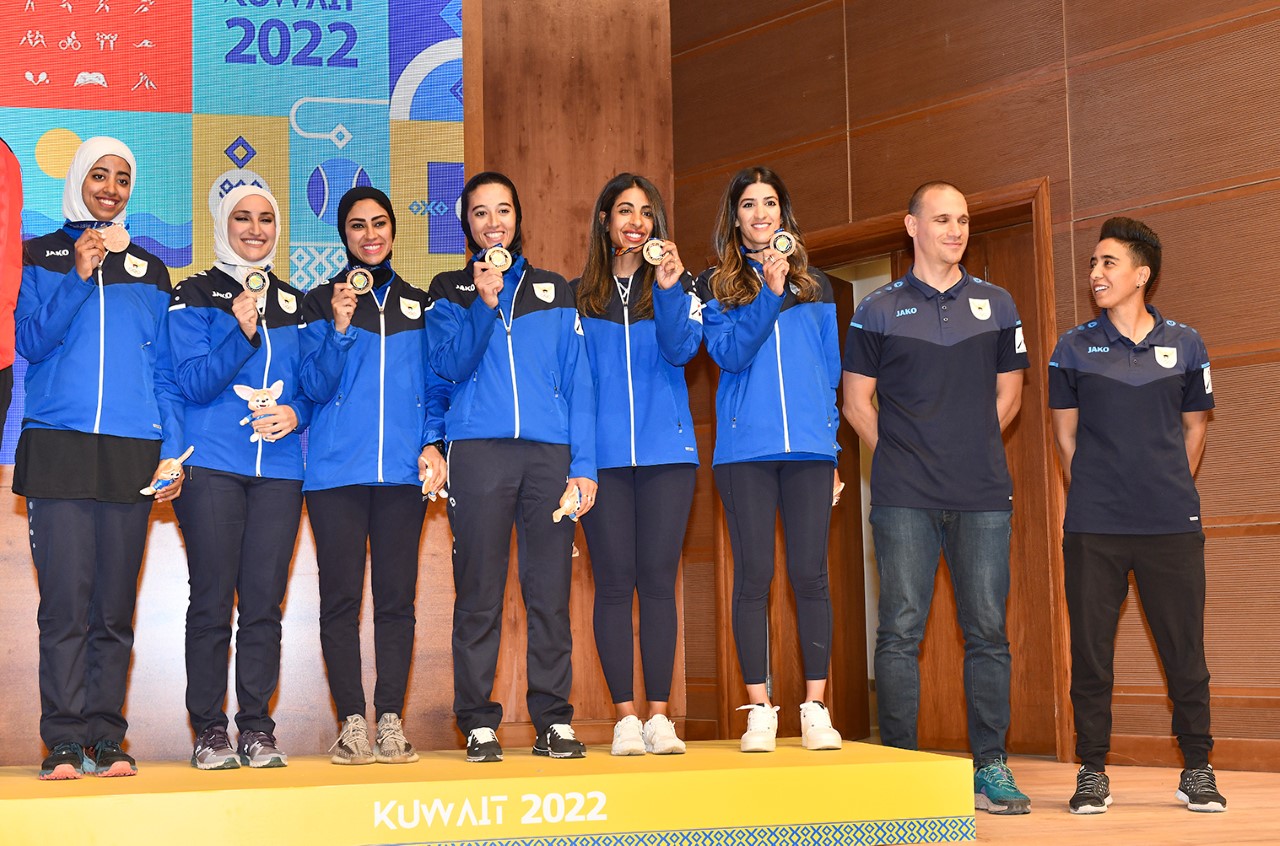Kuwait biking team wins bronze medal in GCC games