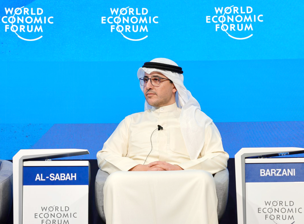 Kuwait PM representative at WEF in Davos Switzerland