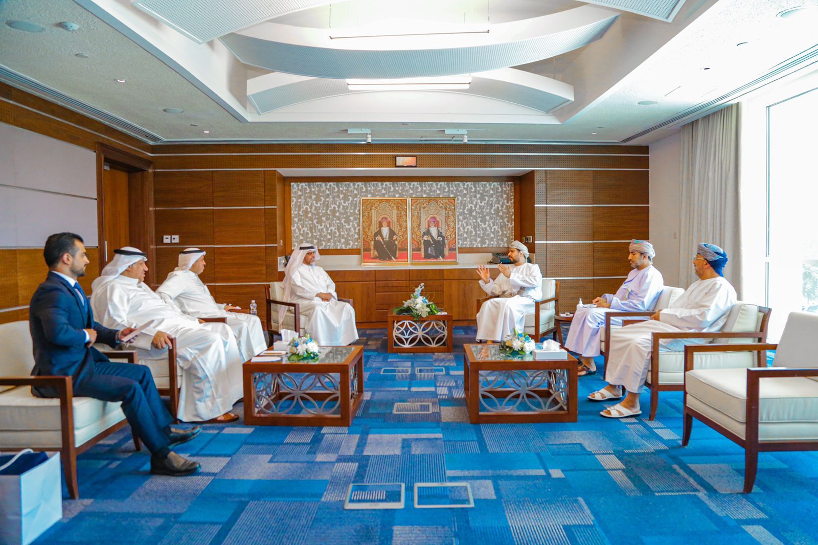 Chairman of Kuwait's (CPA) meets with Omani Minister of Commerce and Industry