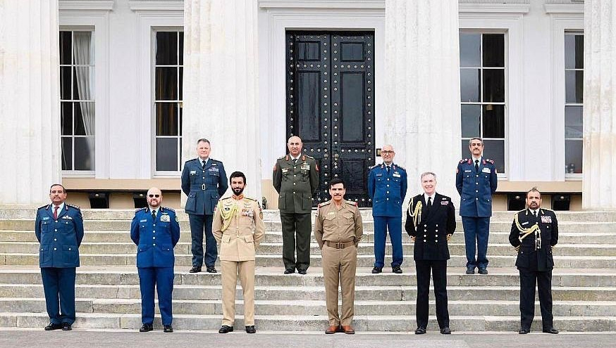 Military officials from the GCC states, Jordan, Iraq, and Britain