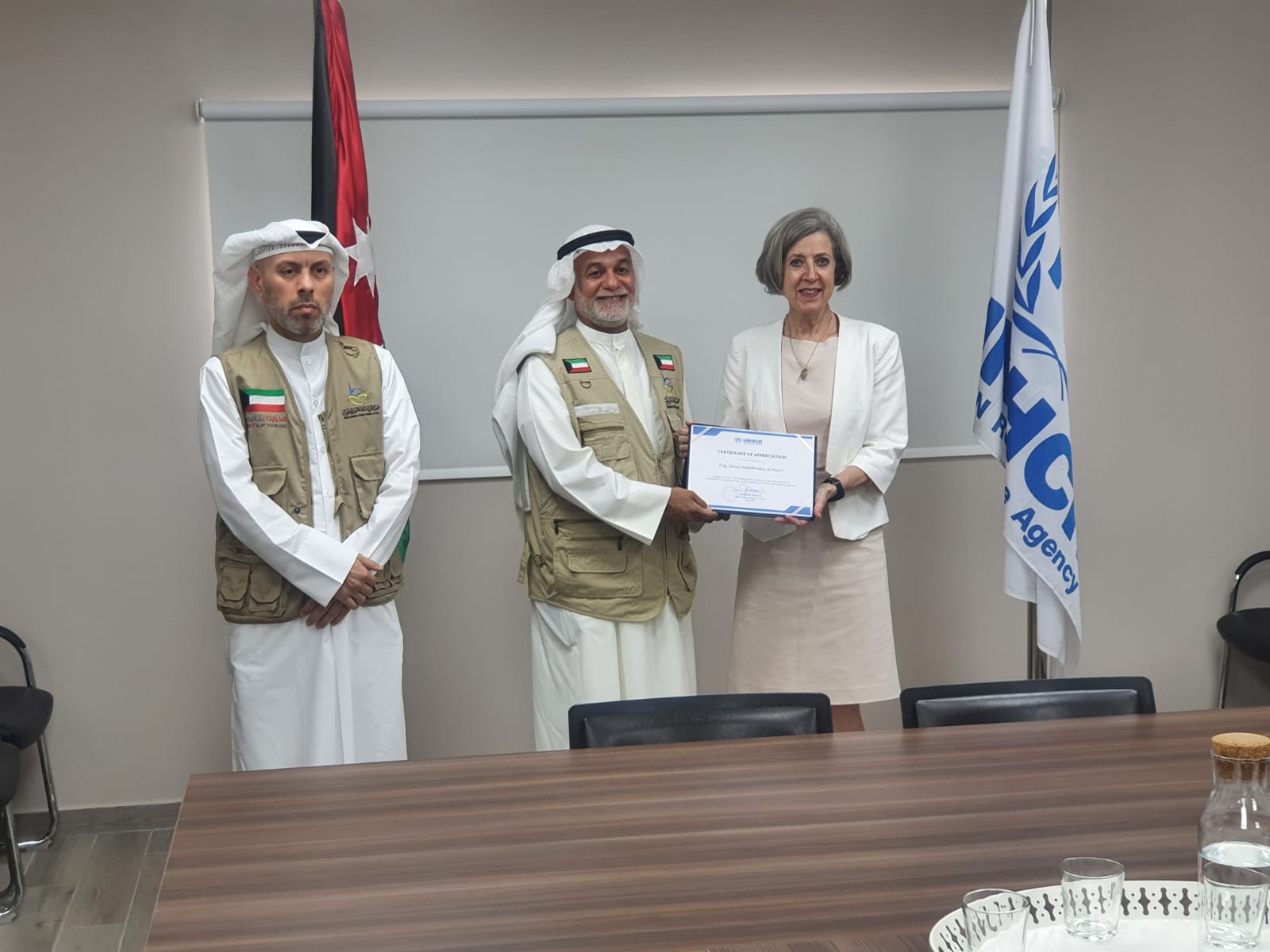 UN refugee agency, Kuwaiti charity renew Syrian refugee relief partnership