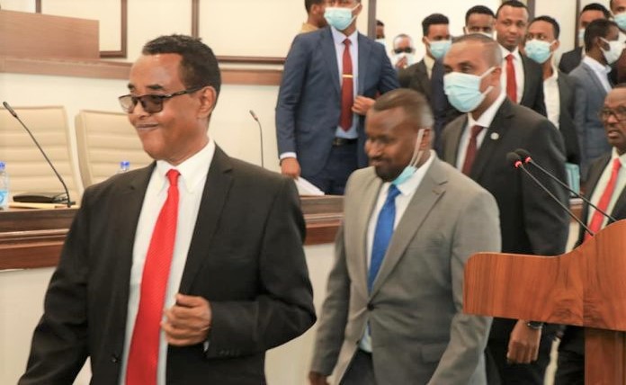 Le chef du gouvernement somalien, Hamza Abdi Berri.