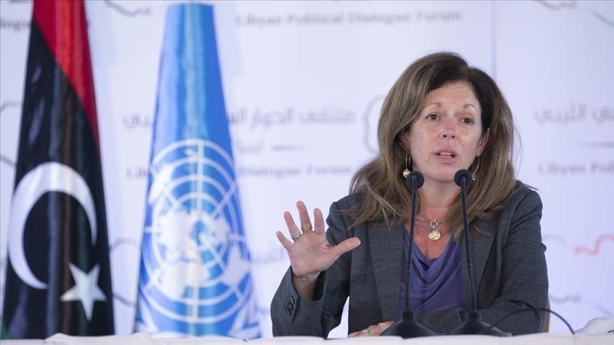La conseillère spéciale du secrétaire général des Nations unies pour la Libye, Stephanie Williams.