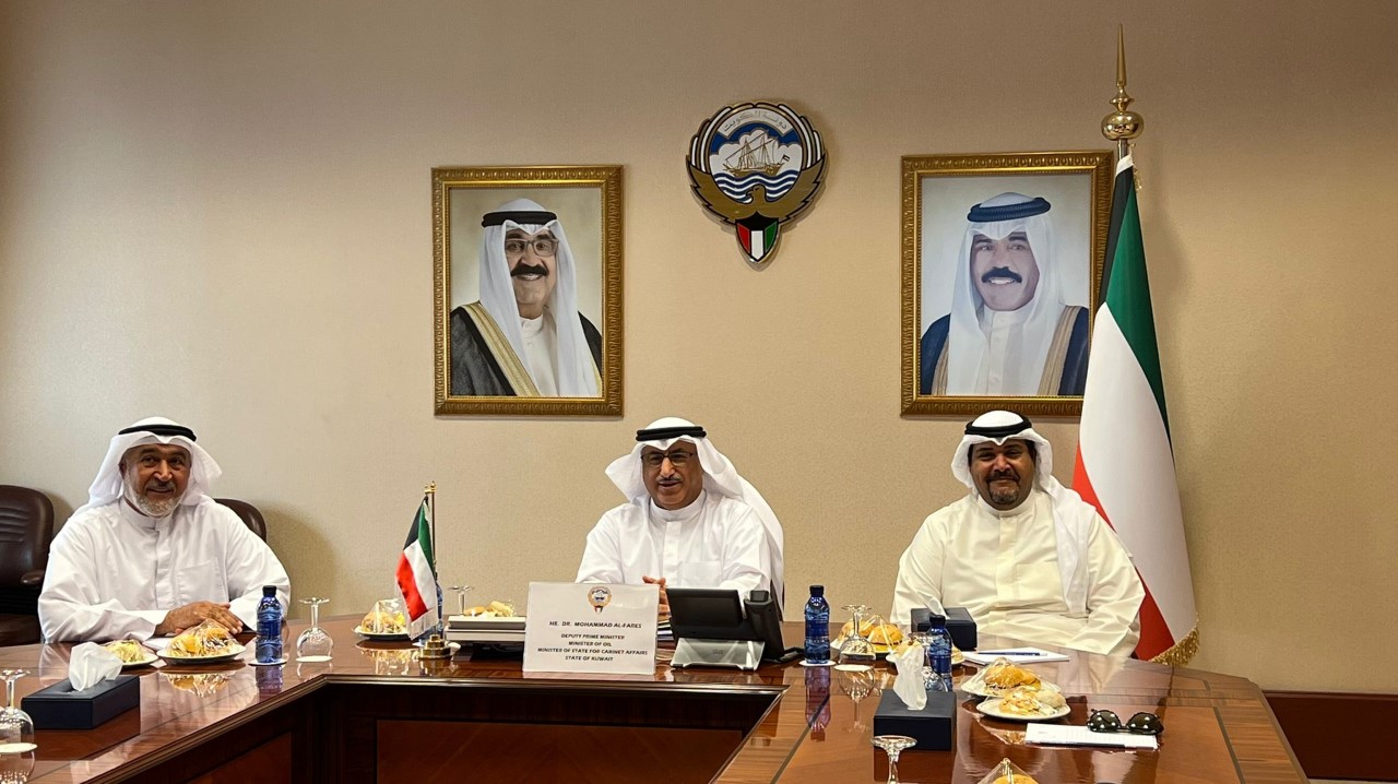 Kuwaiti Deputy Prime Minister and Minister of Oil Dr. Mohammad Al-Fares