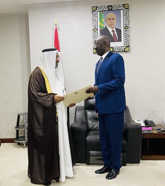 Kuwait's envoy presents credentials to Mauritanian FM