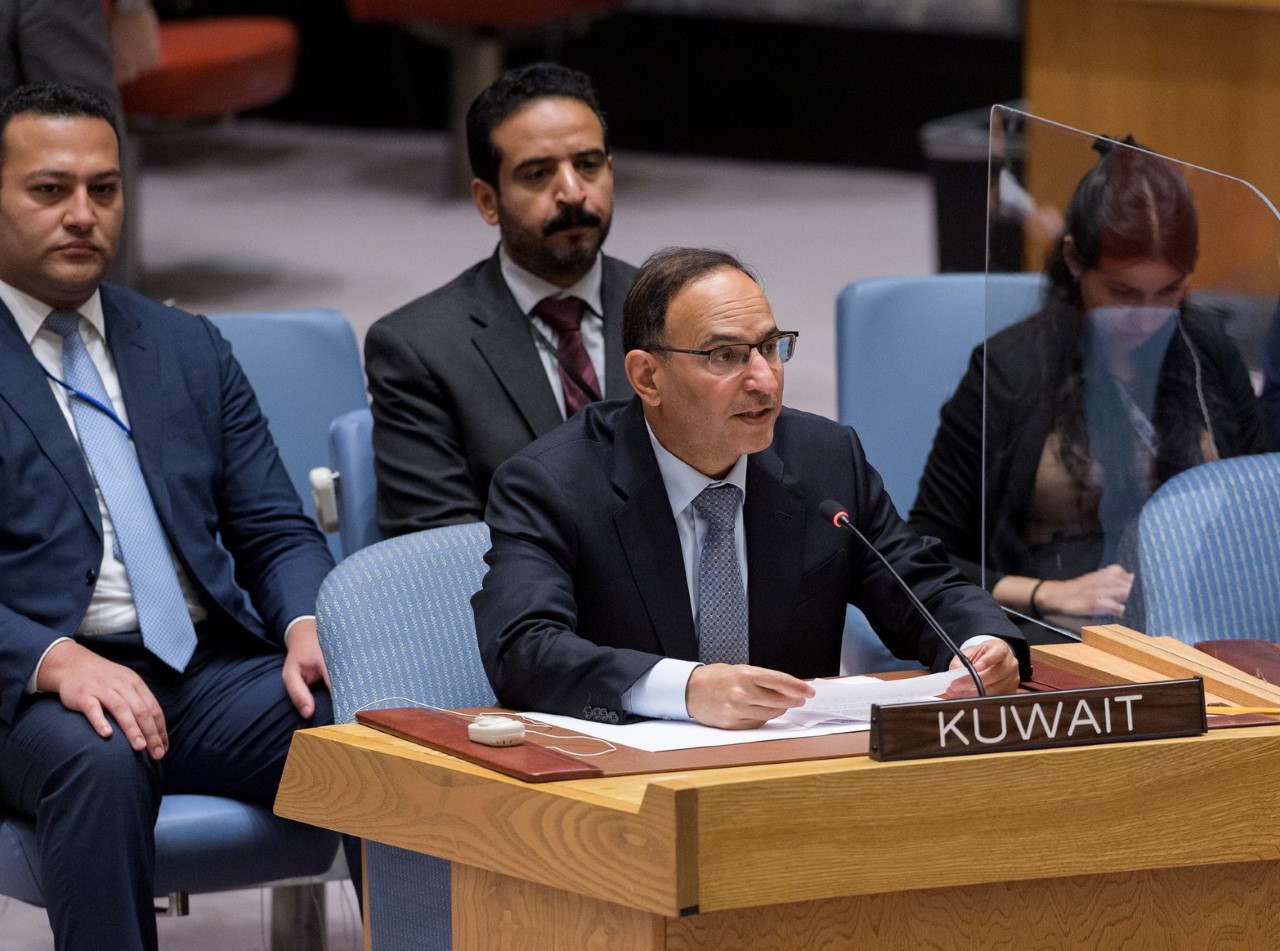 Kuwait's permanent representative to the United Nations Mansour Al-Otaibi