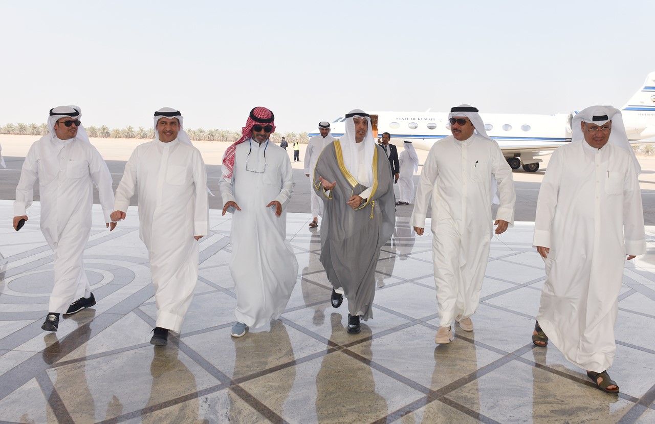 Kuwait Amir Rep. returns home after attending Islamic solidarity games