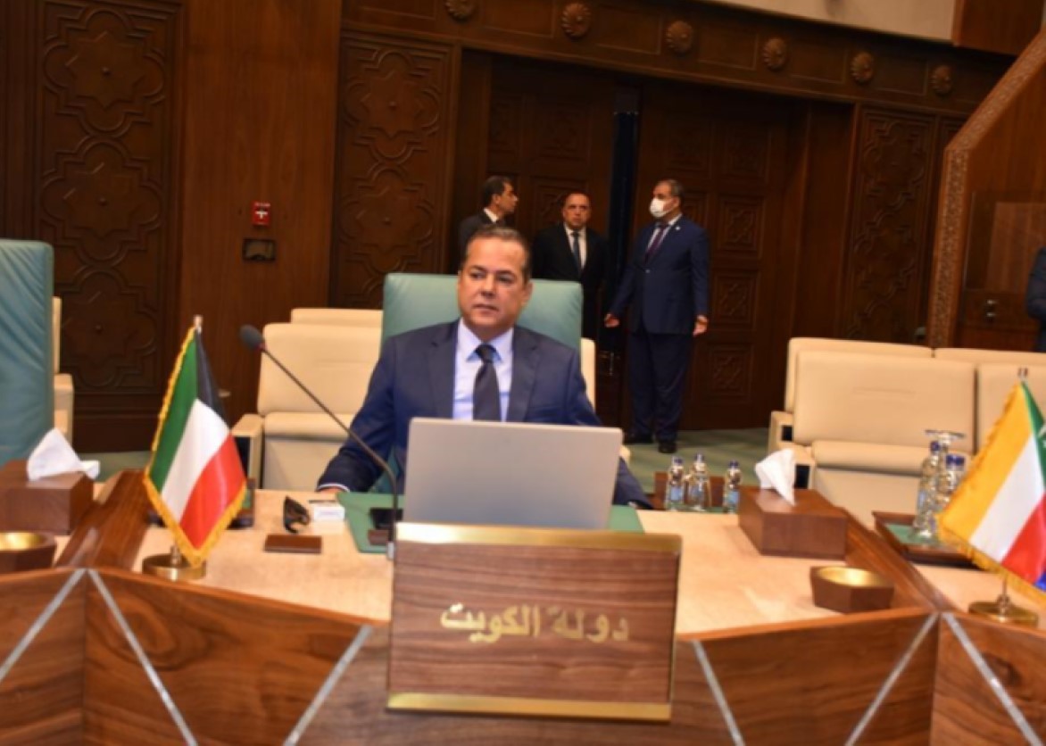 نائب المندوب الدائم لدولة الكويت لدى جامعة الدول العربية المستشار فلاح المطيري