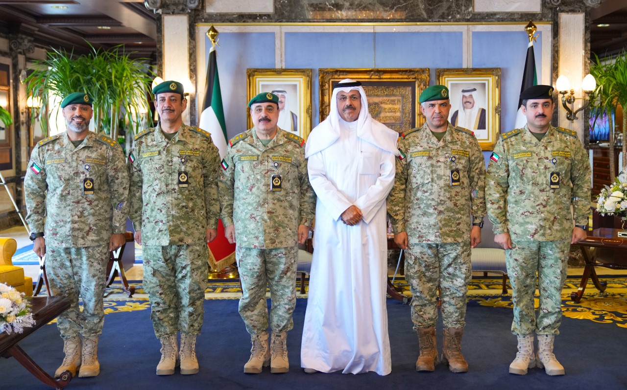 Kuwait Prime Minister welcomes National Guard leaders