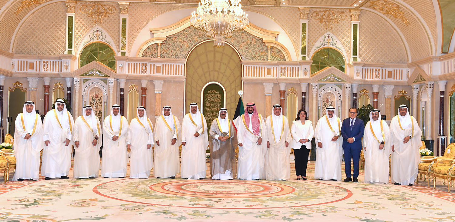 HH the Crown Prince with the newly sworn in government
